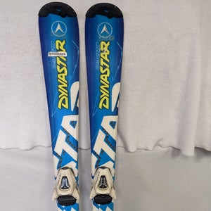 Dynastar Team Speed Skis w/Salomon Bindings Size 120 Cm Color Blue Condition Use