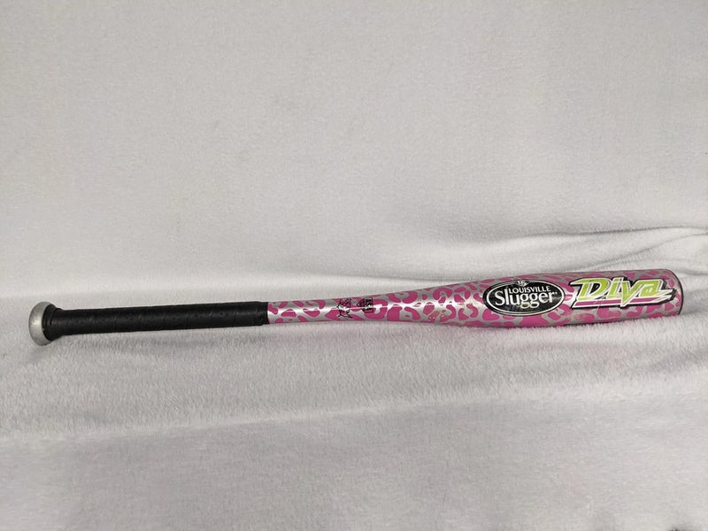 NEW Louisville Slugger Diva Fastpitch Softball Bat 28” 11.5 Oz Pink Grey