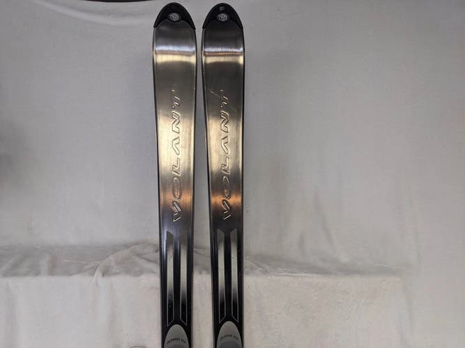 Volant T3 Epic Vintage Skis w/Salomon Bindings Size 176 Cm Color Gray Condition