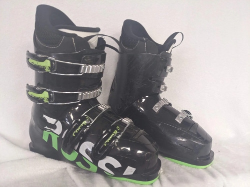 Rossignol Comp J Ski Boots Size 23.5 Color Black Condition Used