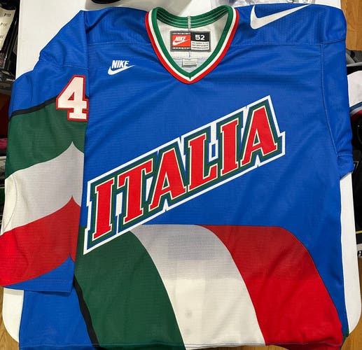 Nike Italy Hockey Jersey 1996