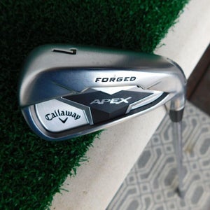 Callaway APEX Forged 7-Iron w/ KBS MAX 80g Stiff Flex Shaft - Fitting Club