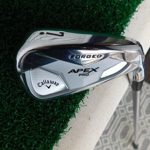 Callaway APEX PRO Forged 7-Iron w/ AeroTech f4 Stiff Flex Shaft - Fitting Club