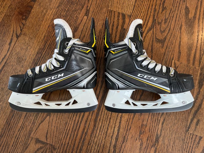 Barely Worn CCM Tacks 9090 Hockey Skates, Junior Size 1.5 Regular Width