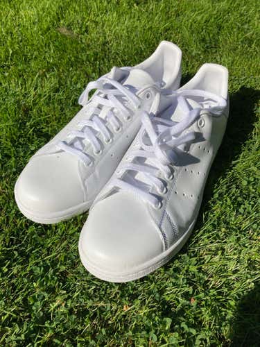 White Adult Men's New Size 9.5 (Women's 10.5) Adidas