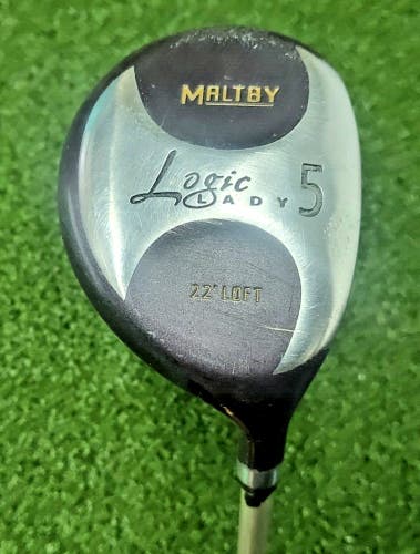 Maltby Logic Lady 5 Fairway Wood 22*  /  RH  /  Ladies Graphite ~40.5"  / jd6053