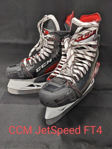 New CCM JetSpeed FT4 Hockey Skates Regular Width Size 6.5 Intermediate