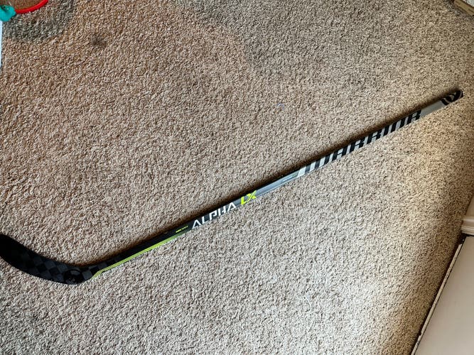 Senior Used Left Hand Warrior Alpha LX Pro Hockey Stick W28