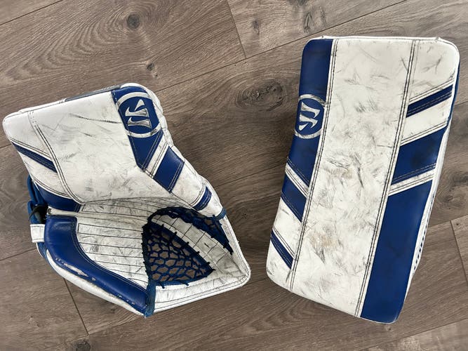Used Regular Warrior Ritual G3 Glove And Blocker