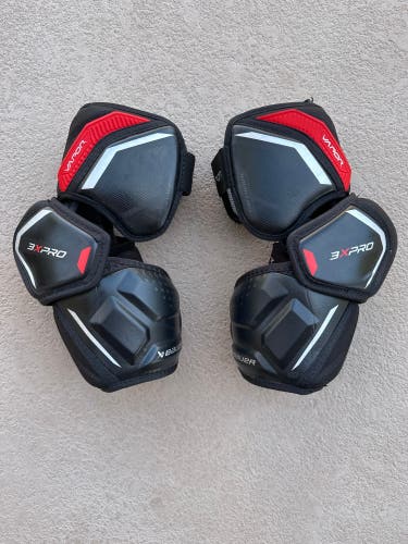 Used Bauer Vapor 3X Pro Hockey Elbow Pads - Senior, Medium