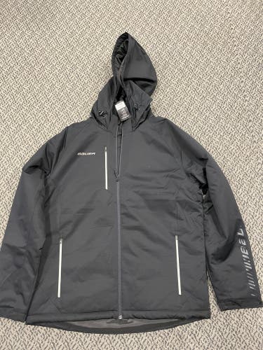 Bauer Black Heavyweight Adult XL Jacket