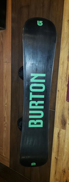 155cm WIDE BURTON LTR EASY RIDER STREAK SNOWBOARD with BURTON