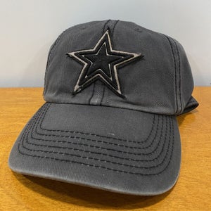 Dallas Cowboys Hat Cap Fitted Men Large Adult Gray Faded NFL Football Retro USA