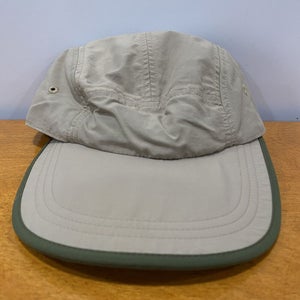 Eddie Bauer Hat Baseball Cap Adult 5 Panel Beige Mesh Outdoors Hike Active Climb