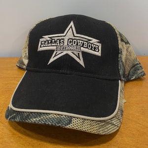Dallas Cowboys Hat Fitted Cap Camouflage Outdoor Hunt NFL Football Retro USA