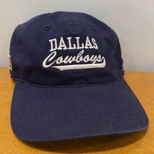 Dallas Cowboys Hat Baseball Cap NFL Football Reebok Retro USA Flag Americas Team