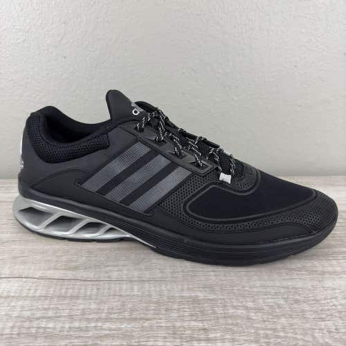 Adidas Runway Mens Black Silver Running Athletic Shoes B33067 Size 13