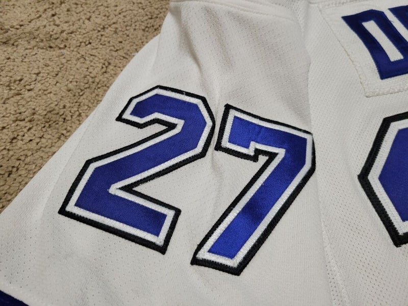 Mark Matthews New York Lizards MLL Lacrosse Game Worn Used Jersey  PHOTOMATCHED