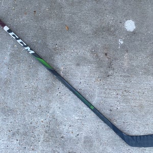 CCM RibCor Trigger 4 Pro Stock Hockey Stick Grip 70 Flex Left HEEL 3631