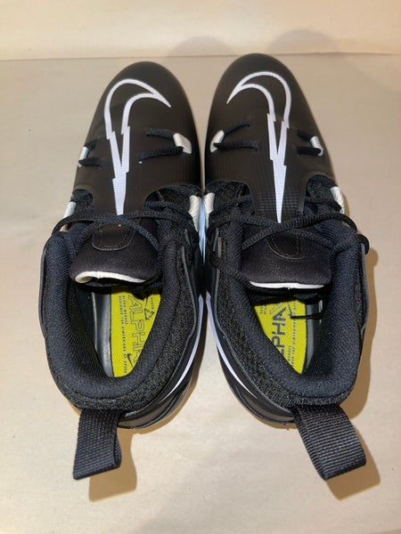 Nike Alpha Menace Pro 3 Black Football Cleat