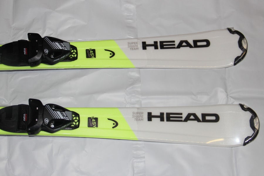NEW 2023 HEAD Supershape Skis 117cm Junior + SLR7.5 AC size