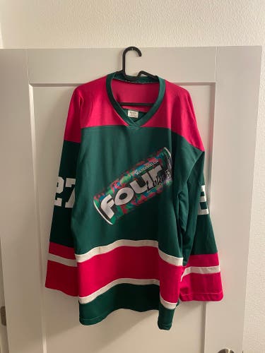 Hockey Jersey Four Lokos Watermelon - Large #27