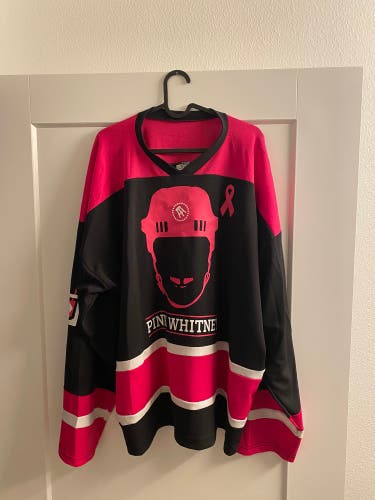 Hockey Jersey Pink Whitney - XL #27