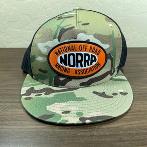 NORRA National Off Road Racing Association CAMO Snapback Trucker's Cap Hat!