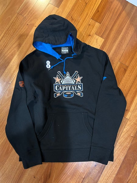 Alex Ovechkin WASHINGTON CAPITALS Fanatics Authentic Pro Locker Room Player Team Issue Hoodie L RR