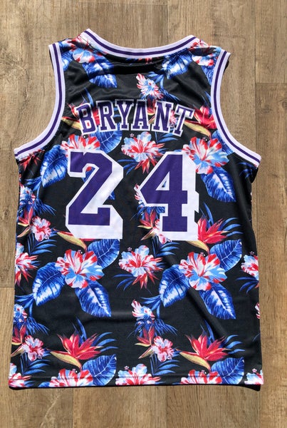 Mitchell & Ness Kobe Bryant Los Angeles Lakers Floral Jersey