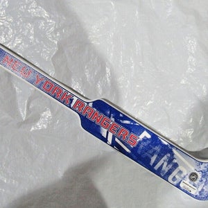 NHL 2013 Stanly Cup New York Rangers Mini Goalie Stick  25 3/8" long by Sherwood