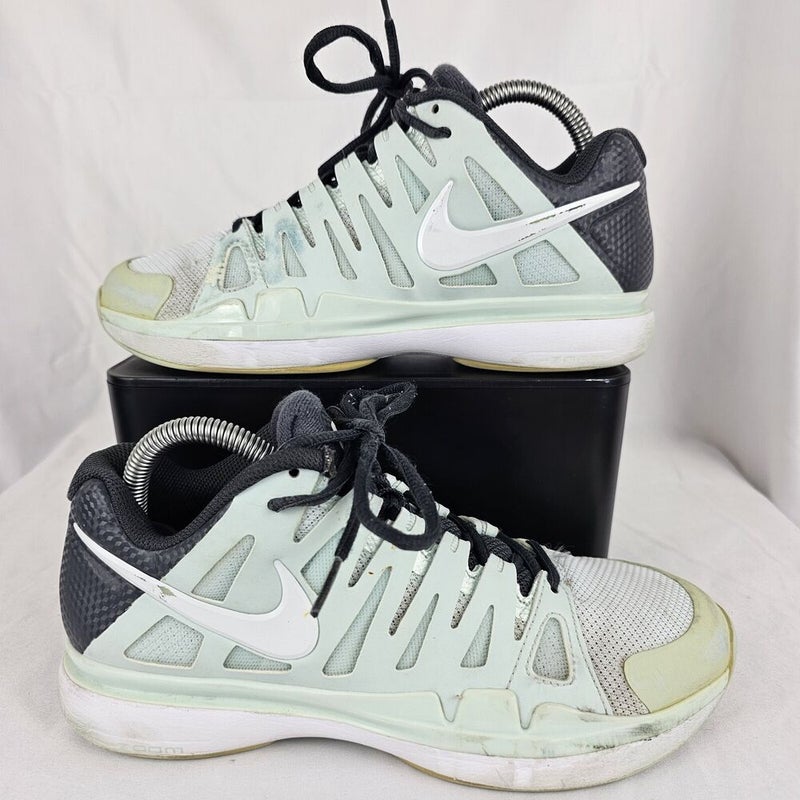 Nike Women's 7.5 Zoom Vapor 9 Tour Tennis Sneakers Shoes Light Green 543222-310