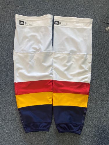 New Adidas Colorado Avalanche Reverse Retro 2022-23 Socks XL or Large
