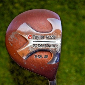 Taylormade	Titanium	10.5 Driver	RH	45.5"	Graphite	Regular	New Grip