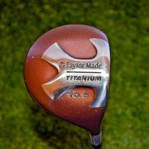 Taylormade	Titanium	10.5 Driver	RH	45.5"	Graphite	Stiff	New Grip