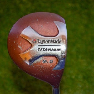 Taylormade	Titanium	9.5 Driver	RH	45.5"	Graphite	Stiff	New Grip
