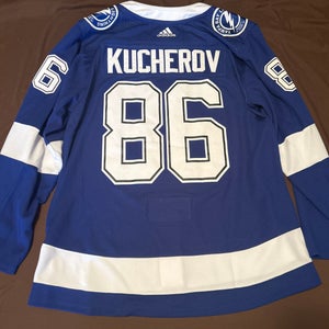 Tampa Bay Lightning Adidas Authentic Nikita Kucherov Jersey