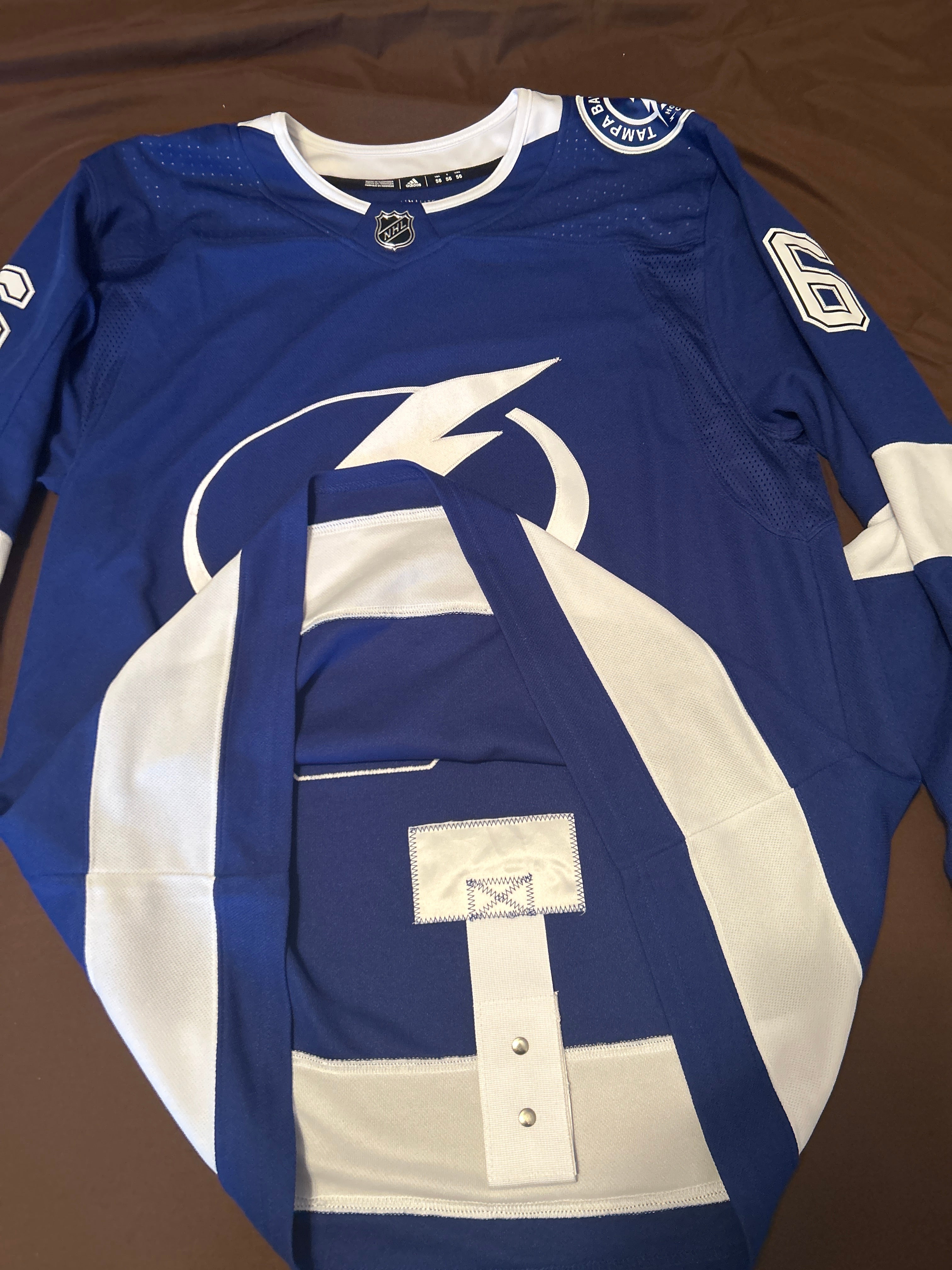 adidas Tampa Bay Lightning Nikita Kucherov #86 ADIZERO Authentic Home Jersey