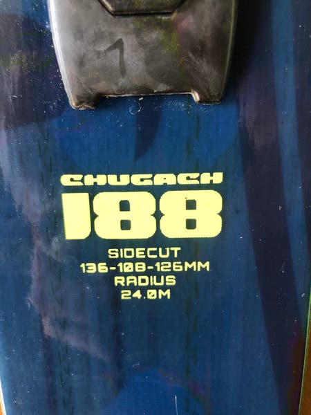 Dynafit Chugach 188cm with Dynafit Backcountry Bindings