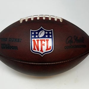 Game Prepped NFL Game Ball Wilson The Duke Official Leather Football