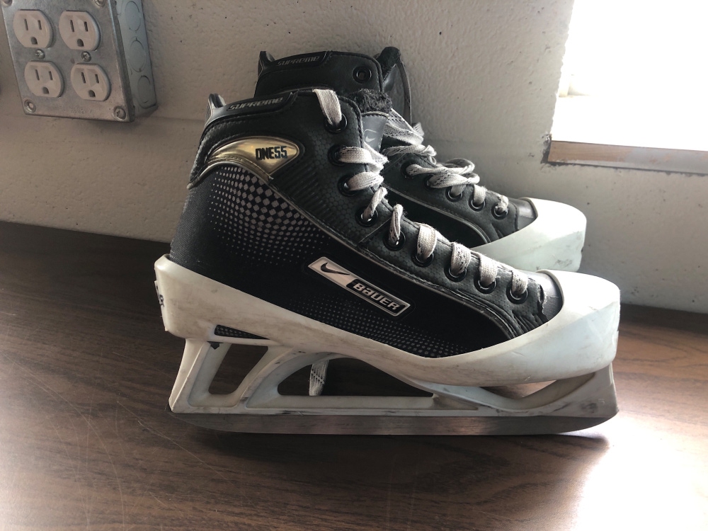 Used Bauer Size 5 Supreme one55 Hockey Goalie Skates