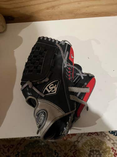 Used Right Hand Throw Louisville Slugger Pitcher's Pro Flare Baseball Glove 12"