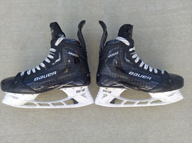 Bauer Supreme Mach skates size 9.5 fit 2