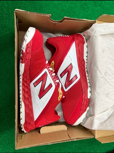 Red Adult Men's New Size 12 (Women's 13) New Balance Shoes