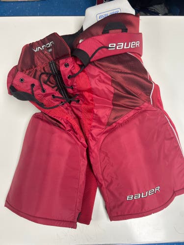Senior Women’s Medium Bauer Nexus Hockey Pants (Red)