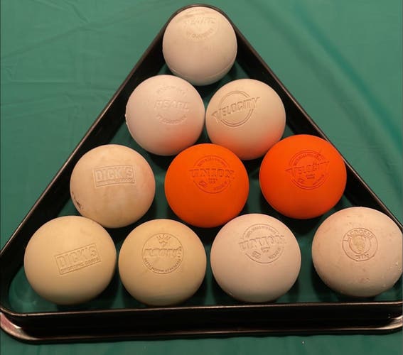 16 lacrosse balls