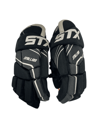 Used Stx Stallion 8" Junior Lacrosse Gloves