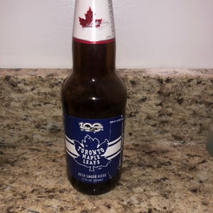 MOLSON TORONTO MAPLE LEAFS  BEER BOTTLE