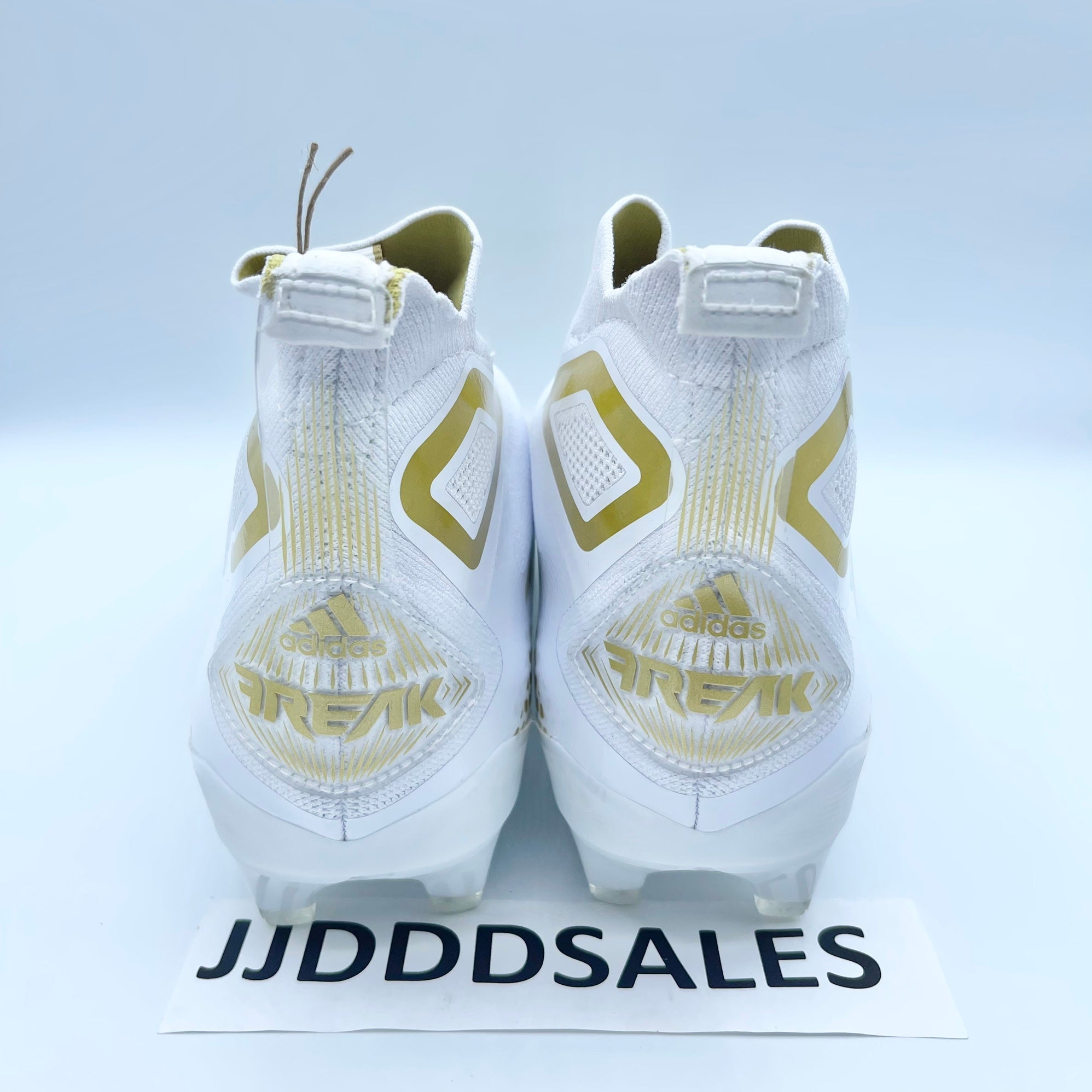 Adidas Mens Freak Ultra 22 \'White Gold Metallic\' Football Cleat GX7979 size 11.5 Adidas Freak Ultra 22 White Gold Metallic Football Cleats  main image 4