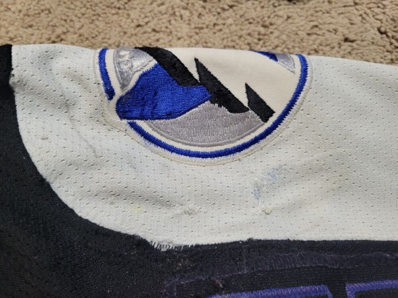 Tampa Bay Lightning 1992 - 1993 home Game Worn Jersey